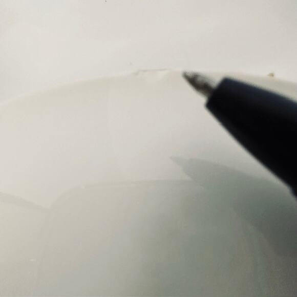 Kutani Burst China (7) Salad Plates White/Silver/Gray Japan Hand Painted VTG - Picture 5 of 13